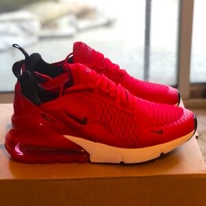 Nike Air Max 270 Red women’s size 7, 8